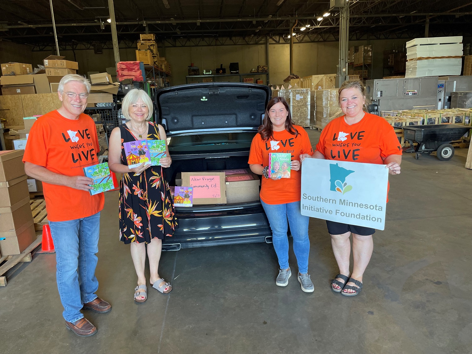 New Prague Early Literacy Grant Free books distributed to young children in southern Minnesota through grantmaking